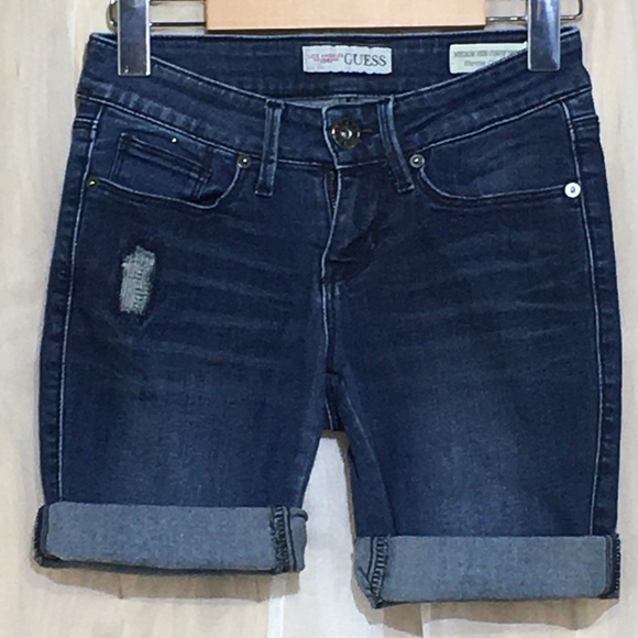 Guess jean shorts size 24 - Picture 1 of 5